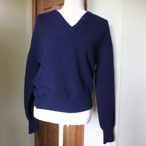 MAISON DE BONNETERIE SWEATSHIRT SIZE: M 100% wool